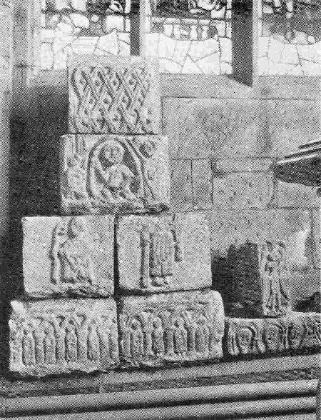 Picture of old carved stones